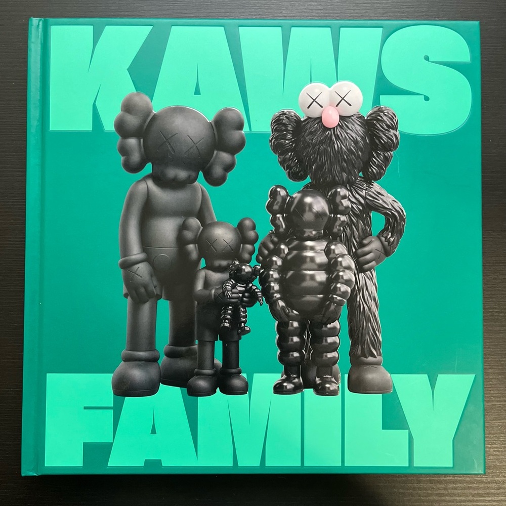 KAWS art book + magnet